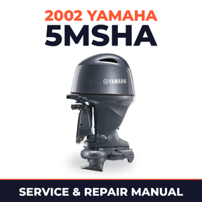 2002 Yamaha 5MSHA 2 stroke Service and Repair Manual