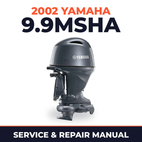 2002 Yamaha 9.9MSHA 2 stroke Service and Repair Manual