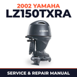2002 Yamaha LZ150TXRA 2 stroke Service and Repair Manual