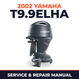 2002 Yamaha T9.9ELHA 2 stroke Service and Repair Manual