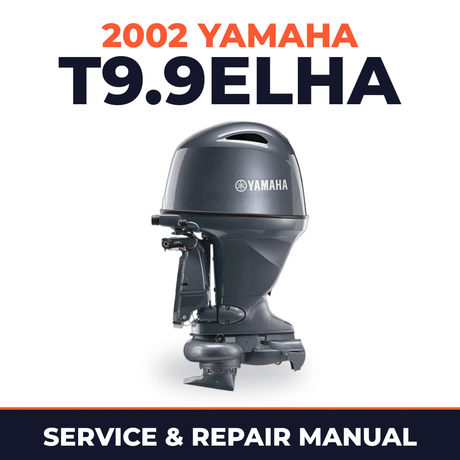 2002 Yamaha T9.9ELHA 2 stroke Service and Repair Manual