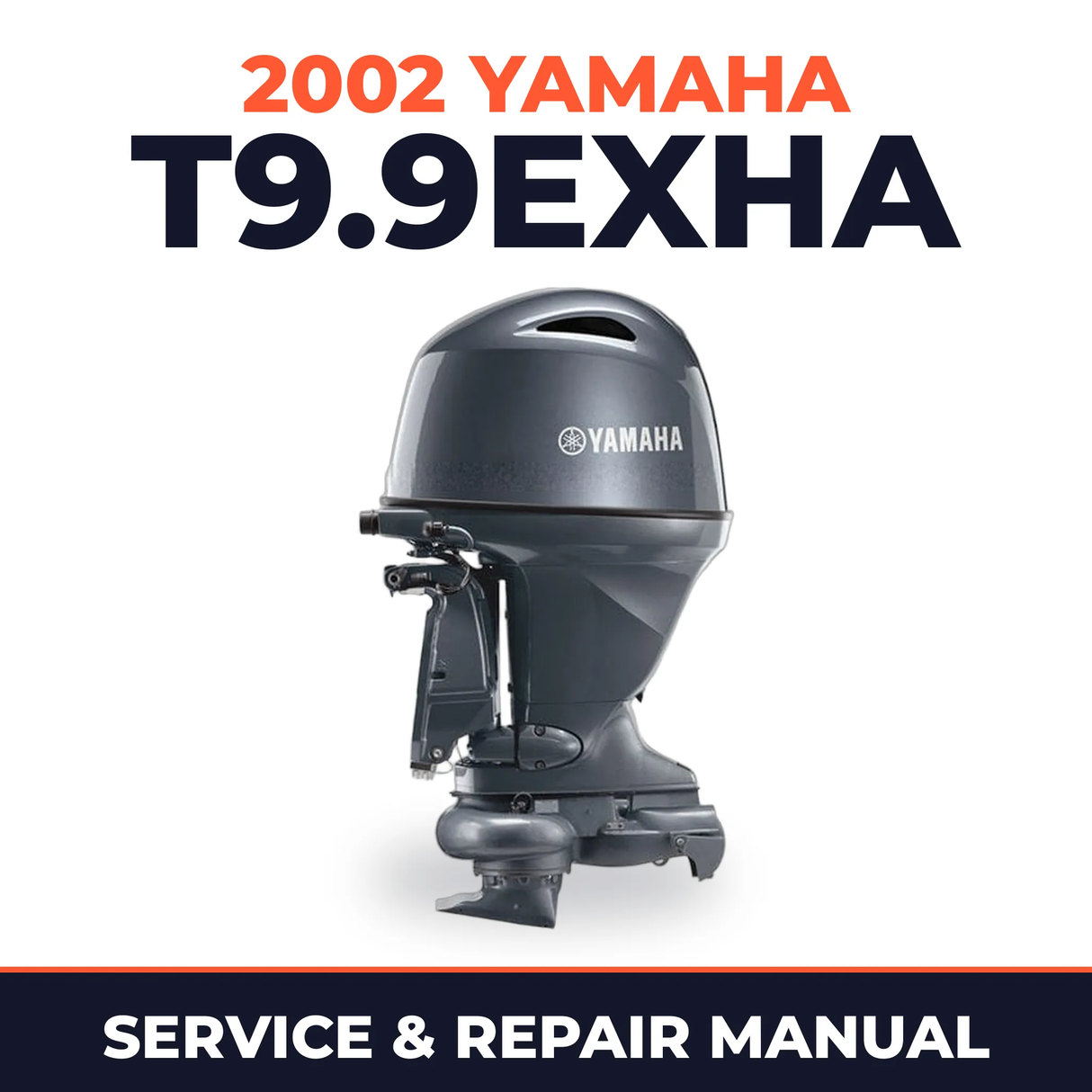 2002 Yamaha T9.9EXHA 2 stroke Service and Repair Manual