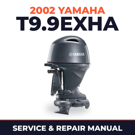 2002 Yamaha T9.9EXHA 2 stroke Service and Repair Manual