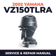2002 Yamaha VZ150TLRA 2 stroke Service and Repair Manual