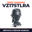 2002 Yamaha VZ175TLRA 2 stroke Service and Repair Manual