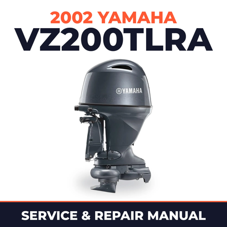 2002 Yamaha VZ200TLRA 2 stroke Service and Repair Manual