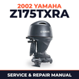 2002 Yamaha Z175TXRA 2 stroke Service and Repair Manual