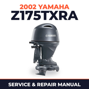 2002 Yamaha Z175TXRA 2 stroke Service and Repair Manual