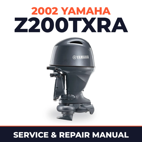 2002 Yamaha Z200TXRA 2 stroke Service and Repair Manual
