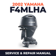 2002 Yamaha F4MLHA 4 stroke Service and Repair Manual