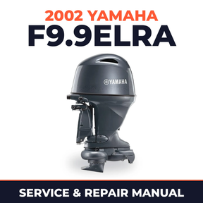 2002 Yamaha F9.9ELRA 4 stroke Service and Repair Manual