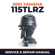 2001 Yamaha 115TLRZ 2 stroke Service and Repair Manual