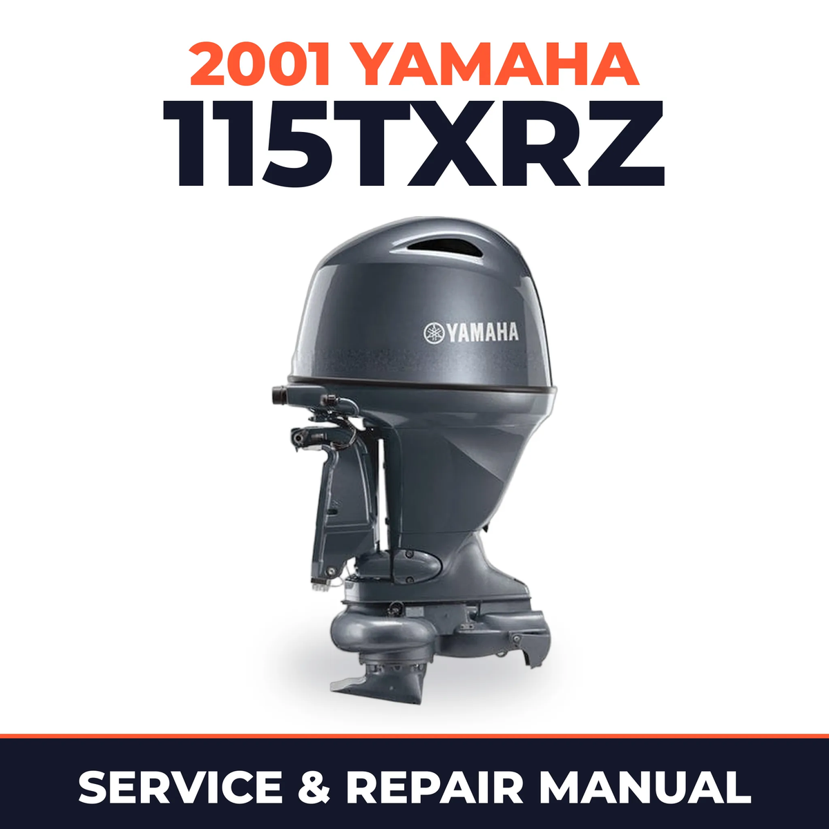 2001 Yamaha 115TXRZ 2 stroke Service and Repair Manual