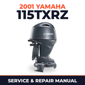 2001 Yamaha 115TXRZ 2 stroke Service and Repair Manual