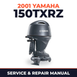 2001 Yamaha 150TXRZ 2 stroke Service and Repair Manual