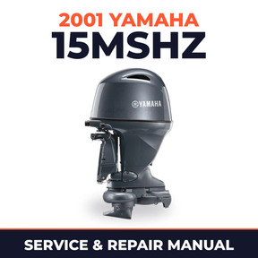 2001 Yamaha 15MSHZ 2 stroke Service and Repair Manual