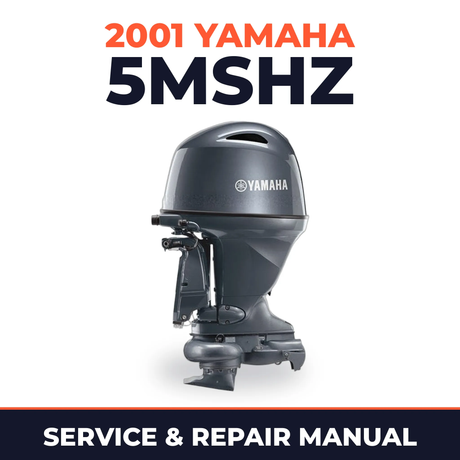 2001 Yamaha 5MSHZ 2 stroke Service and Repair Manual