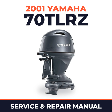 2001 Yamaha 70TLRZ 2 stroke Service and Repair Manual
