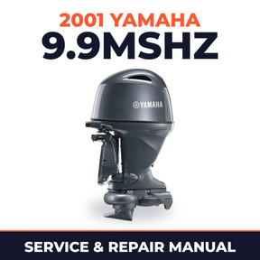 2001 Yamaha 9.9MSHZ 2 stroke Service and Repair Manual