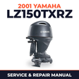 2001 Yamaha LZ150TXRZ 2 stroke Service and Repair Manual