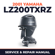 2001 Yamaha LZ200TXRZ 2 stroke Service and Repair Manual