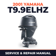 2001 Yamaha T9.9ELHZ 2 stroke Service and Repair Manual