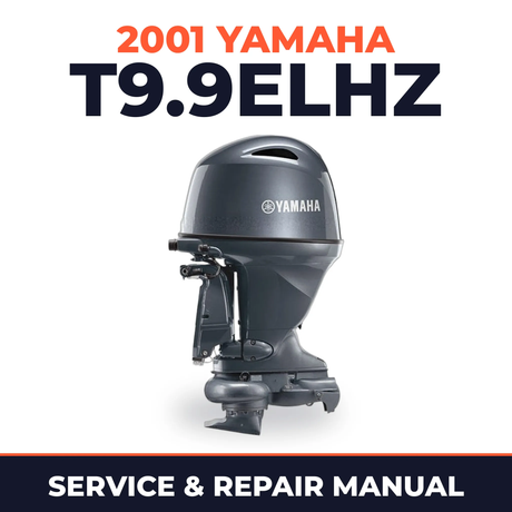 2001 Yamaha T9.9ELHZ 2 stroke Service and Repair Manual