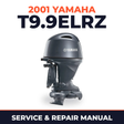 2001 Yamaha T9.9ELRZ 2 stroke Service and Repair Manual