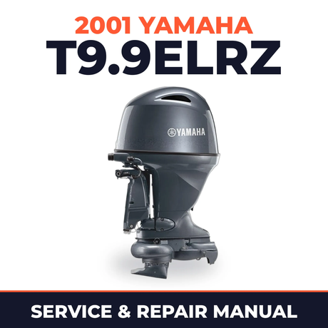 2001 Yamaha T9.9ELRZ 2 stroke Service and Repair Manual