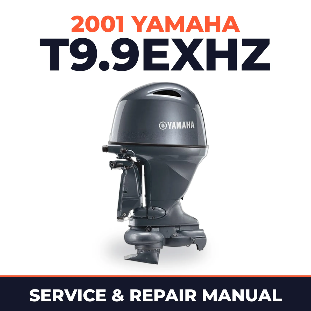 2001 Yamaha T9.9EXHZ 2 stroke Service and Repair Manual