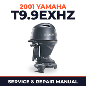 2001 Yamaha T9.9EXHZ 2 stroke Service and Repair Manual