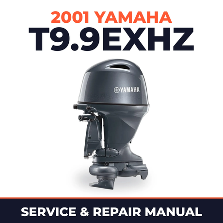 2001 Yamaha T9.9EXHZ 2 stroke Service and Repair Manual