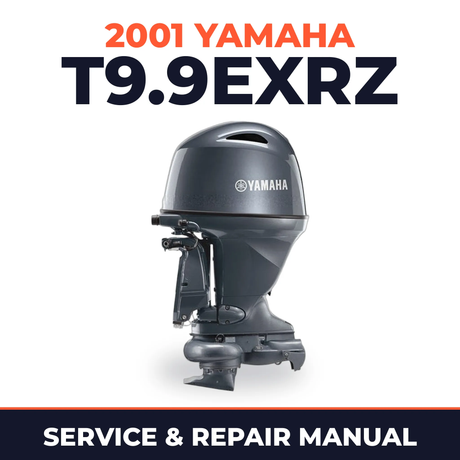 2001 Yamaha T9.9EXRZ 2 stroke Service and Repair Manual