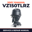 2001 Yamaha VZ150TLRZ 2 stroke Service and Repair Manual