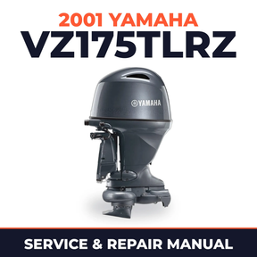 2001 Yamaha VZ175TLRZ 2 stroke Service and Repair Manual