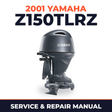 2001 Yamaha Z150TLRZ 2 stroke Service and Repair Manual
