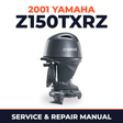 2001 Yamaha Z150TXRZ 2 stroke Service and Repair Manual