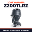 2001 Yamaha Z200TLRZ 2 stroke Service and Repair Manual