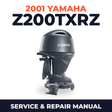 2001 Yamaha Z200TXRZ 2 stroke Service and Repair Manual