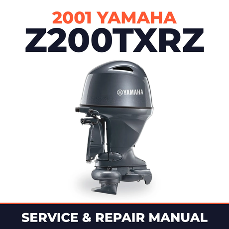 2001 Yamaha Z200TXRZ 2 stroke Service and Repair Manual