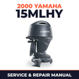 2000 Yamaha 15MLHY 2 stroke Service and Repair Manual