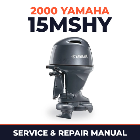 2000 Yamaha 15MSHY 2 stroke Service and Repair Manual