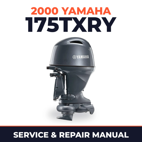 2000 Yamaha 175TXRY 2 stroke Service and Repair Manual