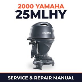 2000 Yamaha 25MLHY 2 stroke Service and Repair Manual