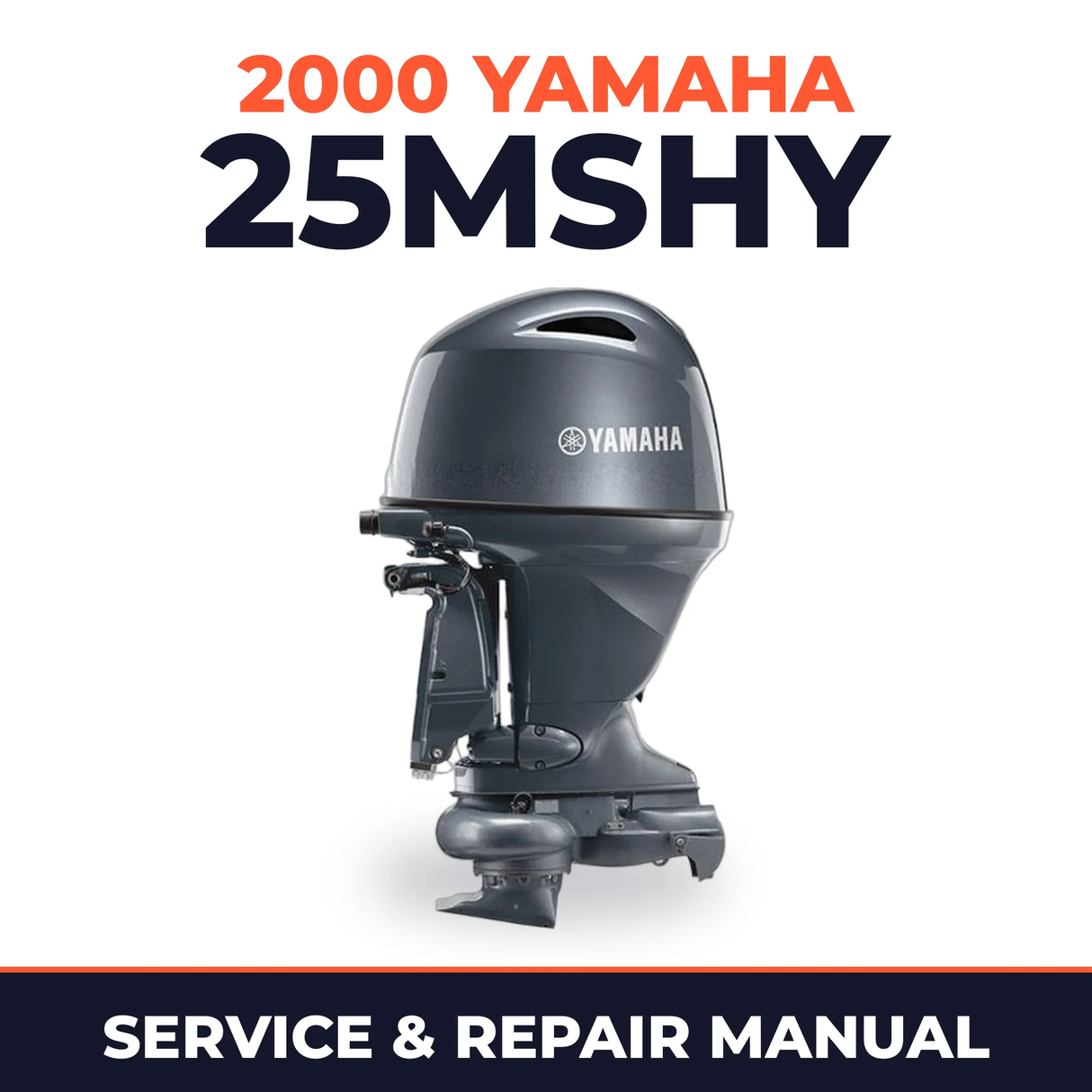 2000 Yamaha 25MSHY 2 stroke Service and Repair Manual