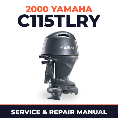 2000 Yamaha C115TLRY 2 stroke Service and Repair Manual
