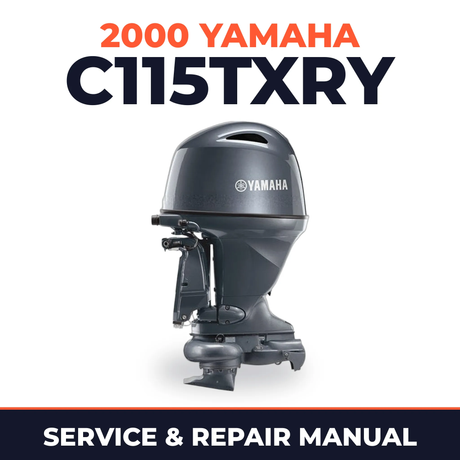 2000 Yamaha C115TXRY 2 stroke Service and Repair Manual