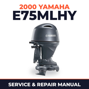 2000 Yamaha E75MLHY 2 stroke Service and Repair Manual