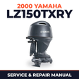 2000 Yamaha LZ150TXRY 2 stroke Service and Repair Manual