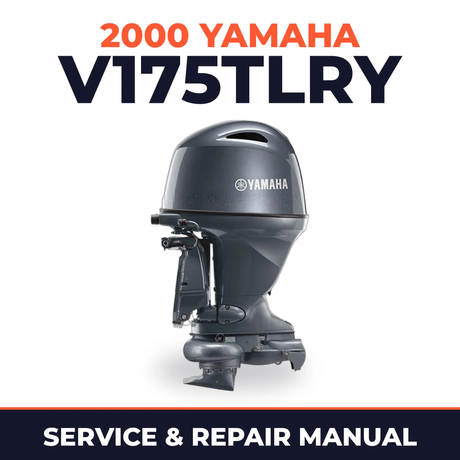 2000 Yamaha V175TLRY 2 stroke Service and Repair Manual